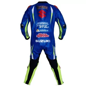 Maverick Vinales Suzuki GSXR Leather Suit MotoGP 2016