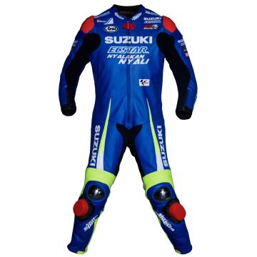 Maverick Vinales Suzuki GSXR Lederanzug MotoGP 2016
