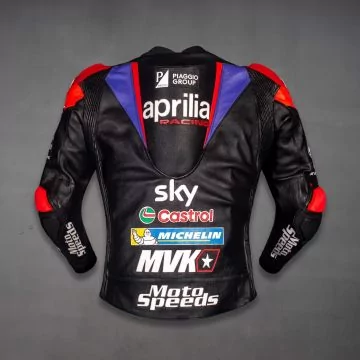 Maverick Viñales Track Motorcycle Jacket Aprilia MotoGP 2024