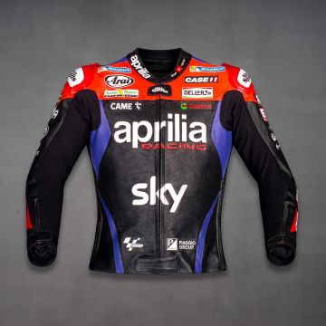 Maverick Vinales Rennmotorradjacke Aprilia MotoGP 2024