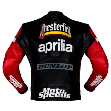 Aprilia Leder-Motorradjacke