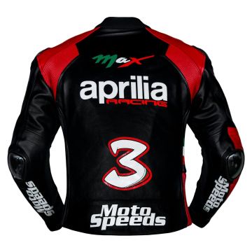 Max Biaggi Aprilia Motorcycle Jacket
