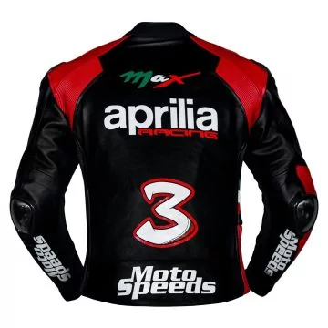 Max Biaggi Aprilia Motorcycle Jacket