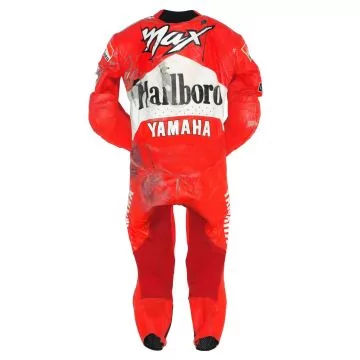 マックスビアッジマールボロヤマハGP 2001レザー Max Biaggi Yamaha