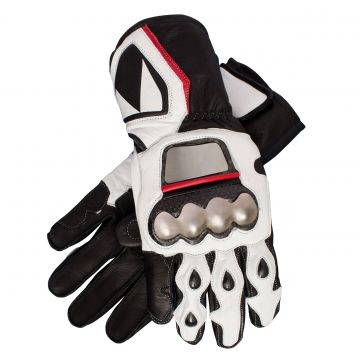 Max Biaggi Vintage Leather Motorcycle Gloves