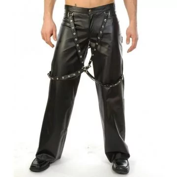 Pants With Suspender Buttons