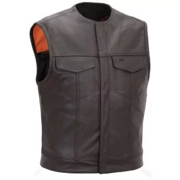 Biker skinnvest