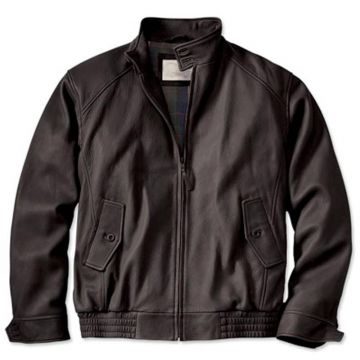 Veste aviateur en cuir
