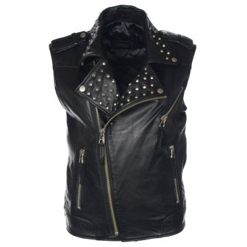 Maßgeschneiderte Leder Motorradweste