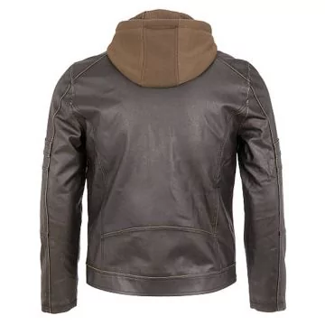 Hooded Leather Jacket for Men – Leather Hooded Jacket | Shop
