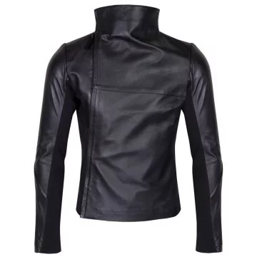 Mens Slim & Smart Leather Jacket