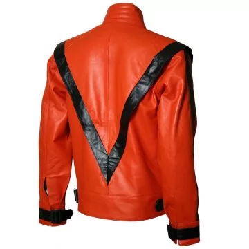 thriller jacket black sheepskin