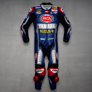 yamaha riding leathers Michael van der Mark Yamaha WSBK 2020