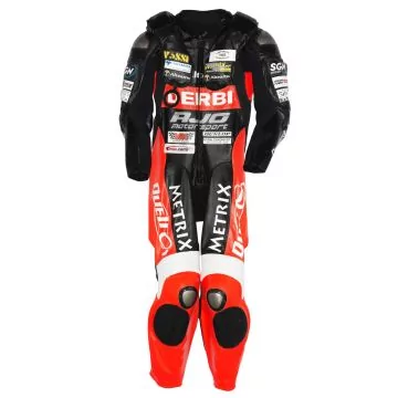 debri motogp leather race suit