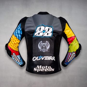 Miguel Oliveira Racing Biker Jacket Aprilia Winter Test 2022