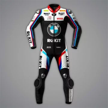 bmw wsbk race suit cowhide leather