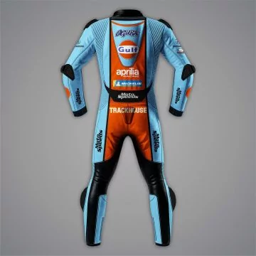 AI Ogura Suit Gulf Aprilia Racing MotoGP 2026 back view