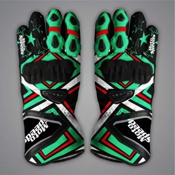Alex Lowes gloves Kawasaki SBK 2026 top view