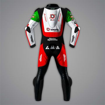 Alex Lowes Motorcycle Racing Suit Kawasaki SBK 2026 back view