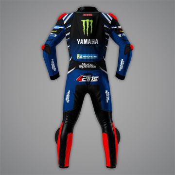 Alex Rins Suit Monster Energy Yamaha MotoGP 2026 back view