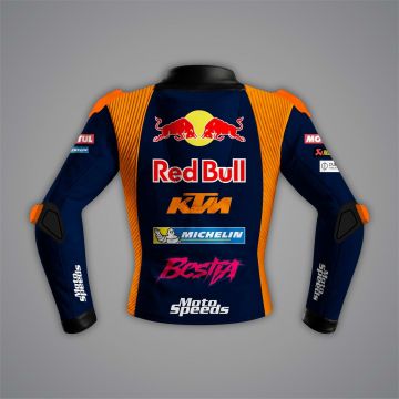Enea Bastianini Jacket Red Bull KTM Tech3 MotoGP 2026 back view