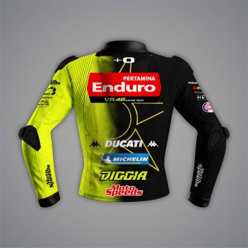 Fabio Di Giannantonio Jacket VR46 Ducati MotoGP 2026 back view