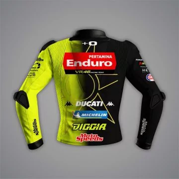 Fabio Di Giannantonio Jacket VR46 Ducati MotoGP 2026 back view