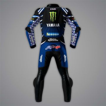 Fabio Quartraro Suit Yamaha Monster Energy MotoGP 2026 back view