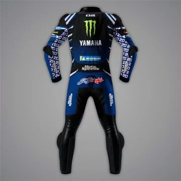 Fabio Quartraro Suit Yamaha Monster Energy MotoGP 2026 back view