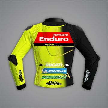 Franco Morbidelli Jacket VR46 Ducati MotoGP 2026 back view