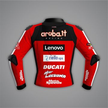 Iker Lecuona Ducati Moto Jacket SBK 2026 back view
