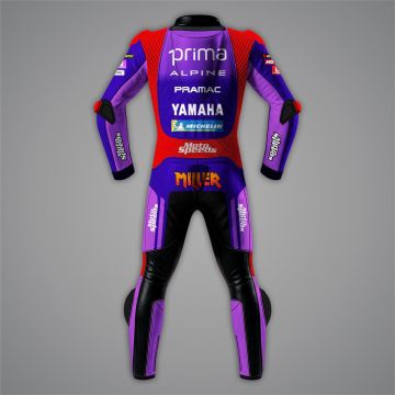 Jack Miller Suit Yamaha Pramac Motogp 2026 back view