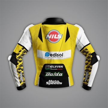 Lorenzo Baldassarri Race Jacket Ducati WSBK 2026 back view