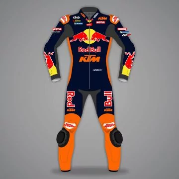 cowhide leather racing suit men