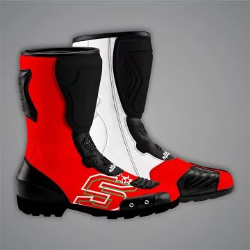 Johann Zarco 2023 style matching motorcycle boots