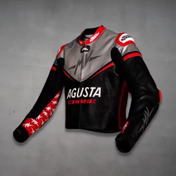 wsbk racing leather jacket