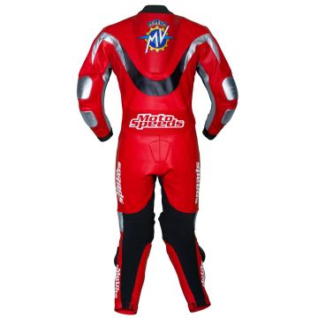 MV Agusta full skinnsetebrystskjorte for motorsykkel