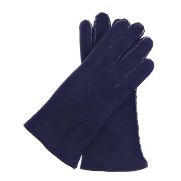 Ladies' Suede Lamb Shearling Gloves