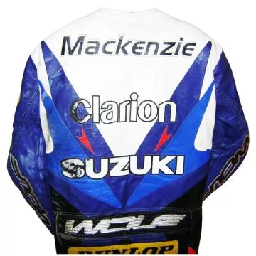 Niall Mackenzie Suzuki 2001 BSB Leather Suit Niall Mackenzie Suzuki