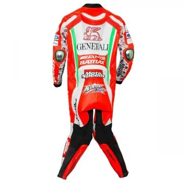 Nicky Hayden röd kostym Ducati 2012 MotoGP