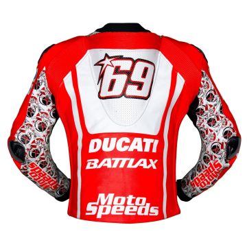 Nicky Hayden Ducati-jakke Læder MotoGP 2013