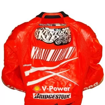 cowhide leather race suit mens