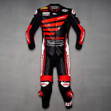 Nicky Hayden Combinaison de Moto Intégrale Honda 2015 WSBK Test d'Hiver