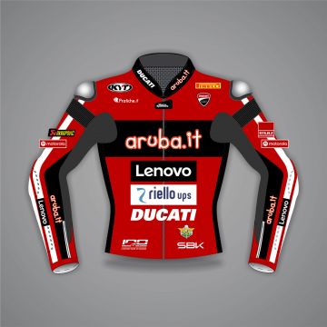 Nicolo Bulega Ducati Motorcycle Track Jacket SBK 2026