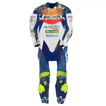combinaison aprilia motogp blanche