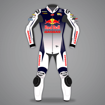 Pedro Acosta Traje Ducati Red Bull GP Británico 2024