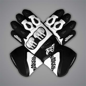 leather motorcycle racing gloves