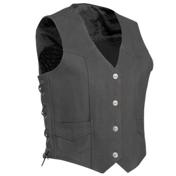 summer motorcycle leather vest–men's motorcycle vest | Shop