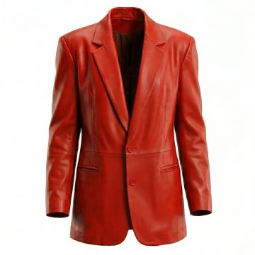 Pretty Woman Red Leather Jacket
