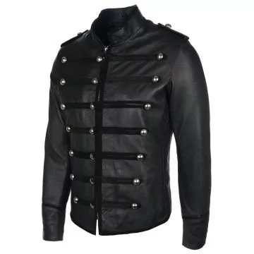 Prince Gothic Leather Jacket Mens